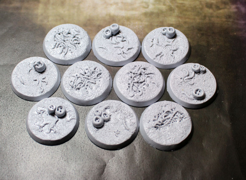 Beveled Bases: Creeping Infection 32mm