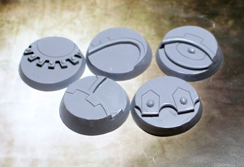 Beveled Bases: Ghost Stone 40mm