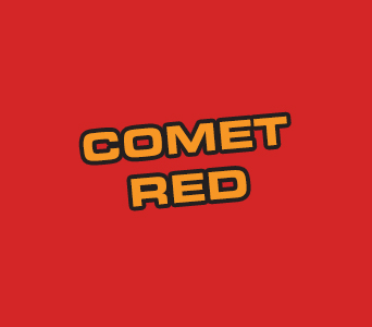 Acrylics: Comet Red