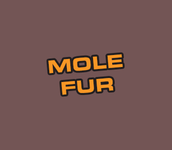 Acrylics: Mole Fur
