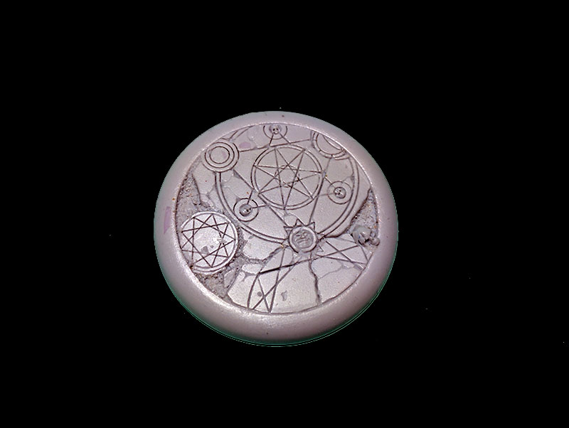 Round Lip Bases: Shattered Ritual 50mm 03